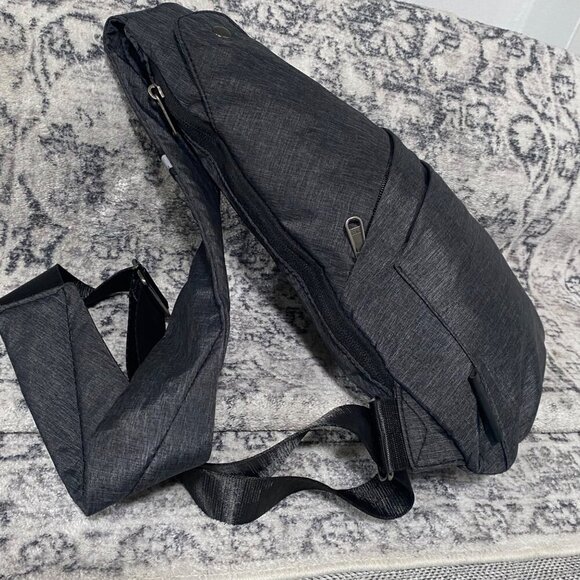 TOLOG Dark Grey Sling Bag Crossbody Backpack - Picture 5 of 7